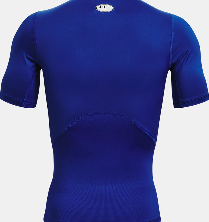 Mens HeatGear Short Sleeve (Blue)