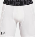 Mens HeatGear Shorts (White)