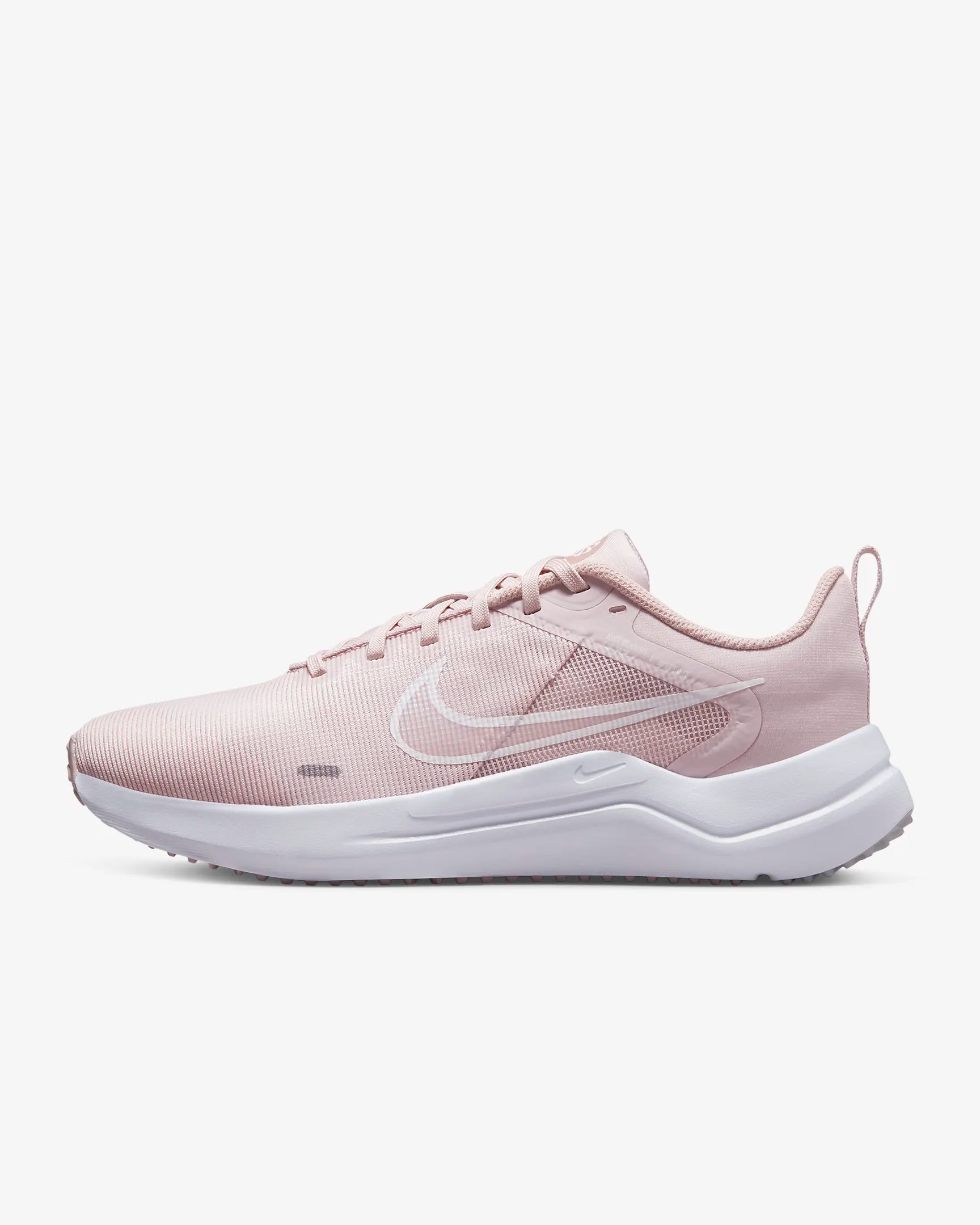 Womens Downshifter 12 (Barely Rose/White)