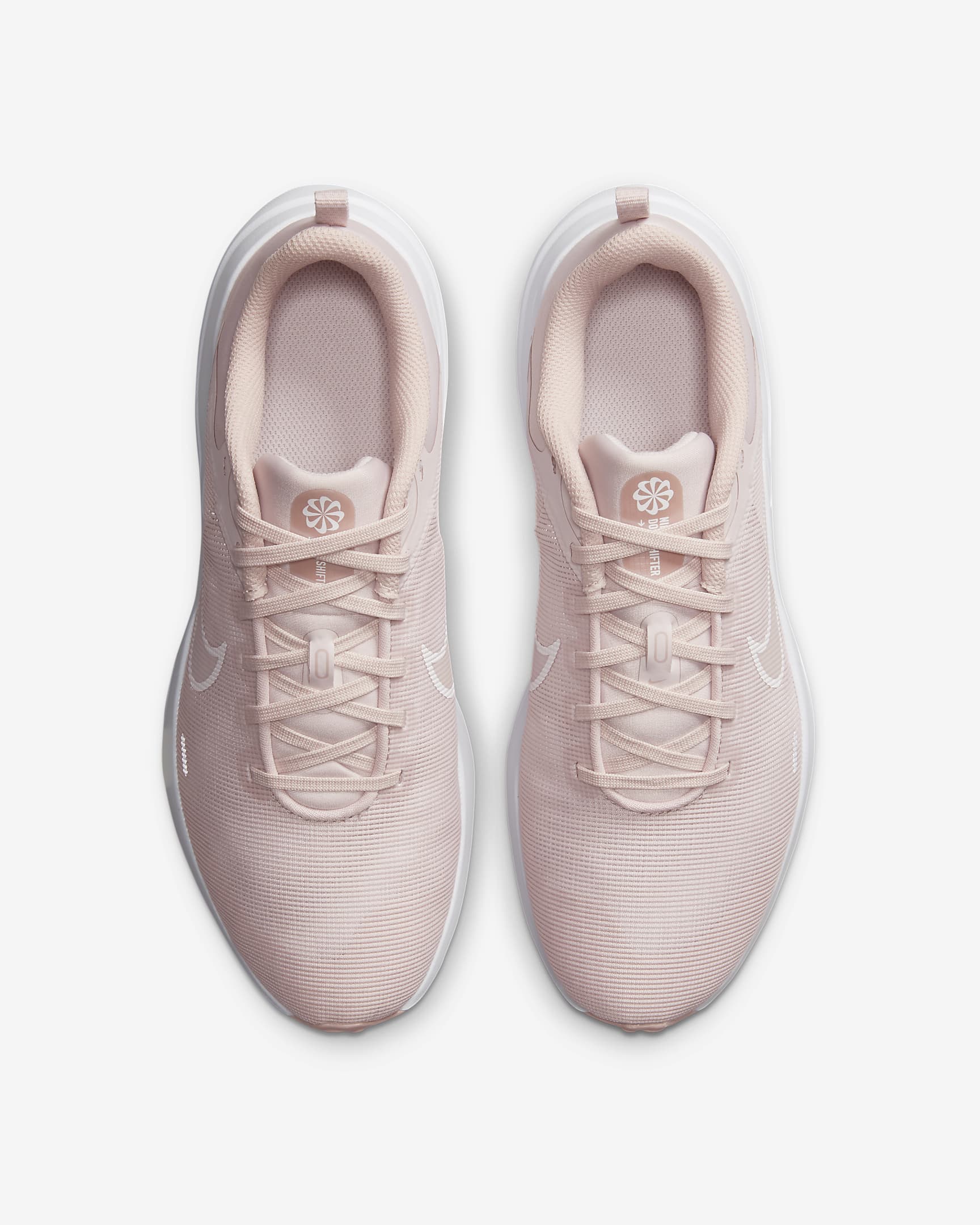 Womens Downshifter 12 (Barely Rose/White)