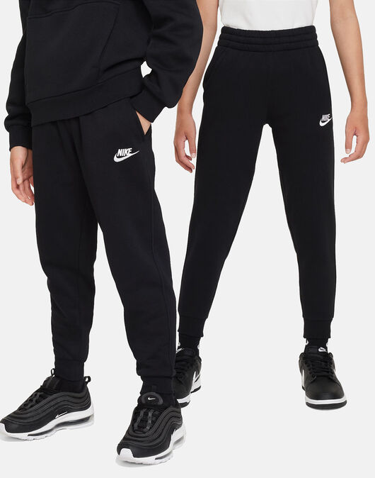 Kids Nike Sportswear Club Fleece Joggers (Black)