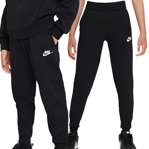 Kids Nike Sportswear Club Fleece Joggers (Black)