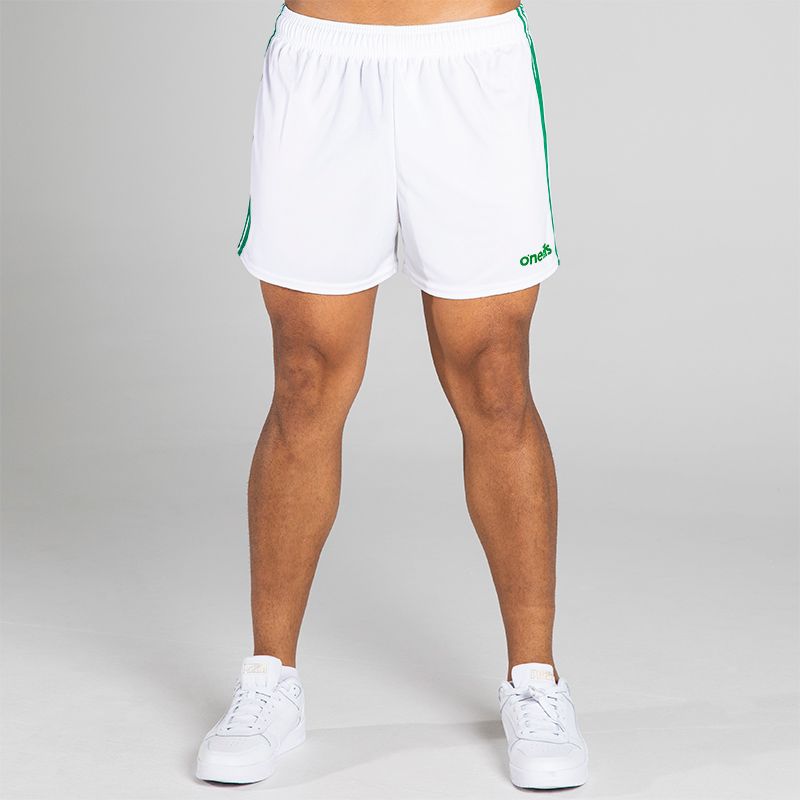 Mourne Gaelic Shorts (White/Green)