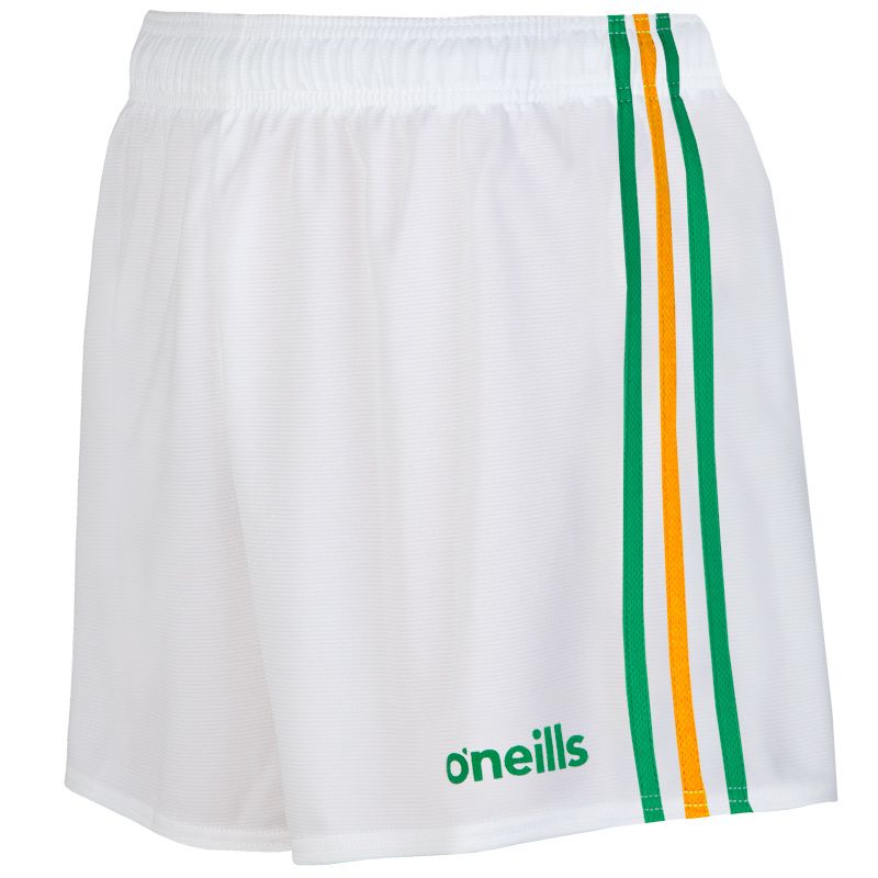 Mourne Gaelic Shorts (White/Green/Amber)