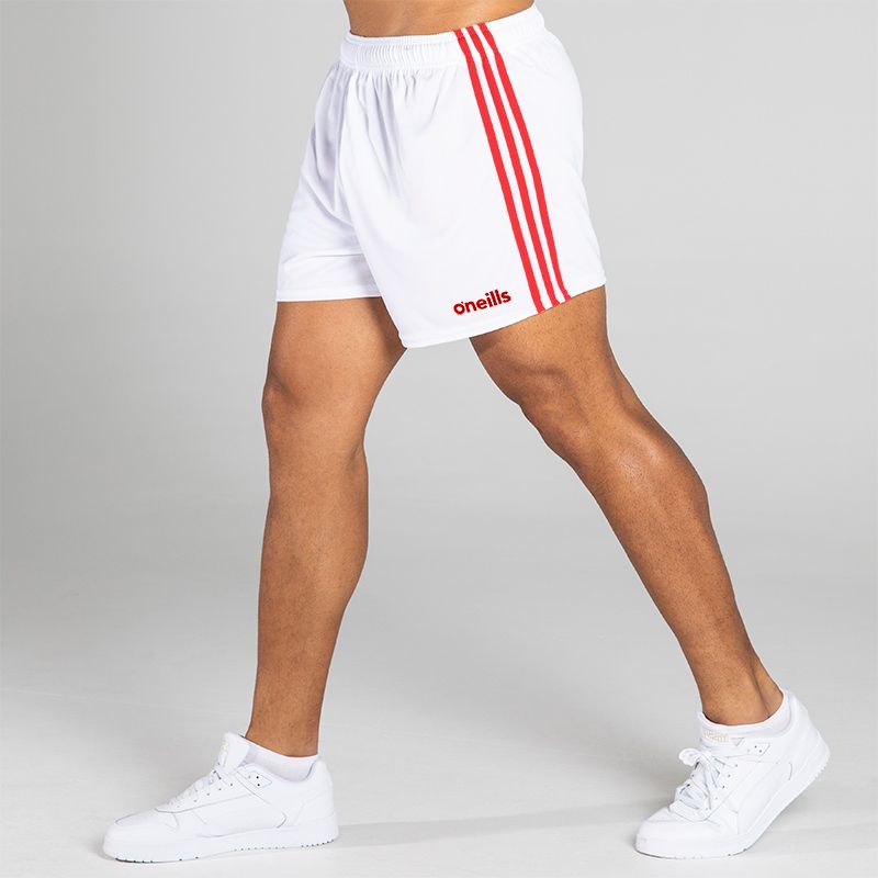 Mourne Gaelic Shorts (White/Red)