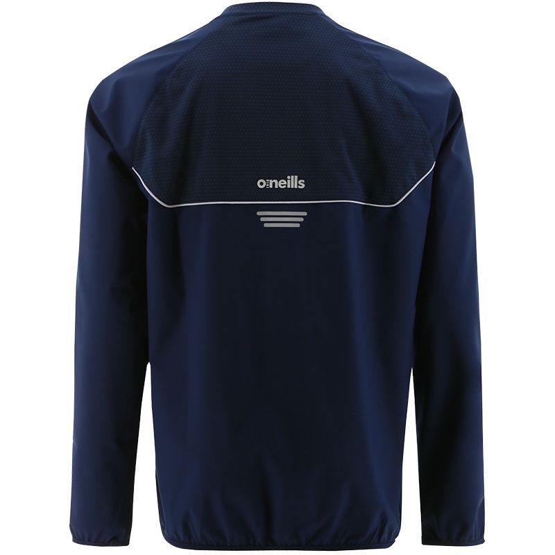 Oughterard Kids Norwich Windcheater  (Marine/Silver)