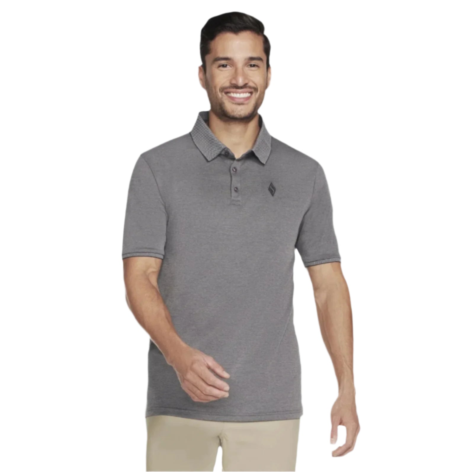 Mens Off Duty Polo Shirt (Charcoal Grey)