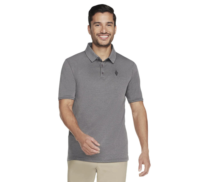 Mens Off Duty Polo Shirt (Charcoal Grey)