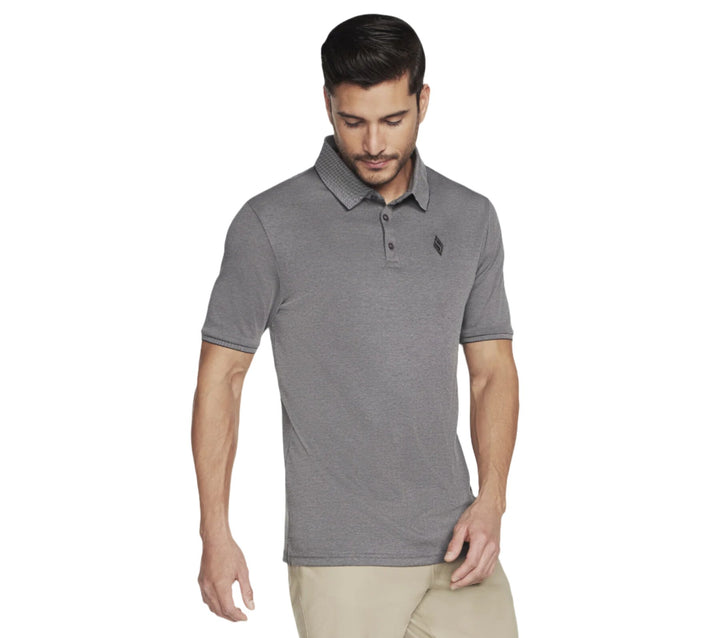 Mens Off Duty Polo Shirt (Charcoal Grey)