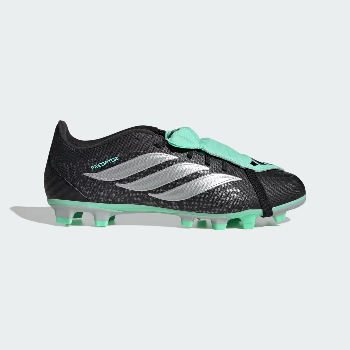 Predator Club FT FG/MG (Core Black/Silver Metallic/Pulse Mint)