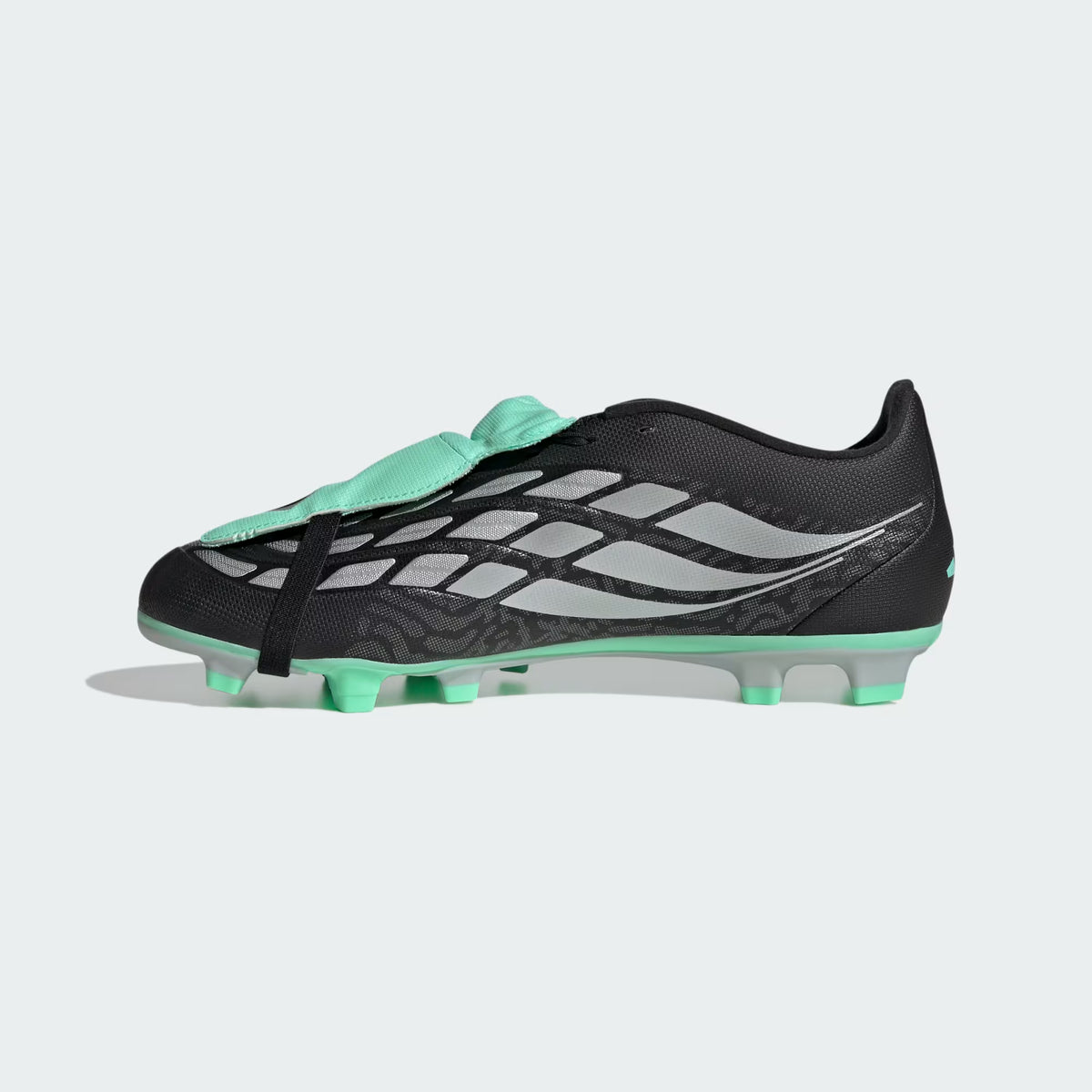 Predator Club FT FG/MG (Core Black/Silver Metallic/Pulse Mint)