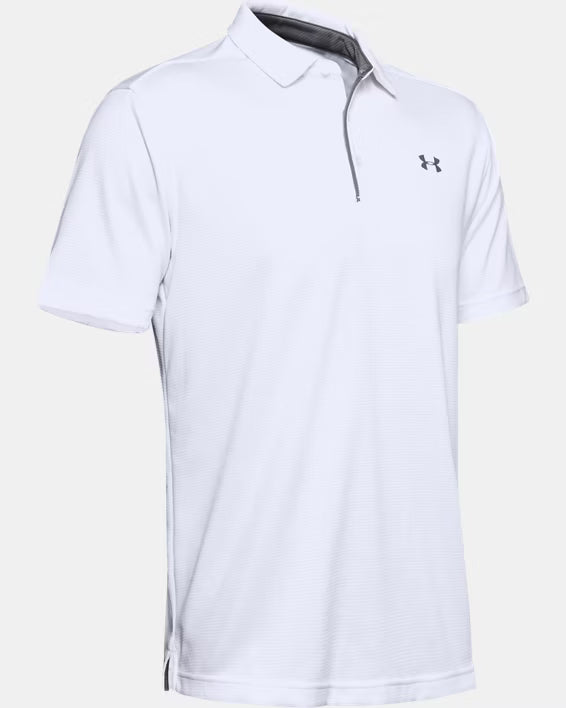 Mens Tech Polo (White)