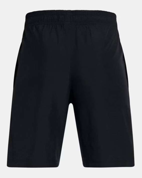 Boys Tech Woven Shorts (Black/White)