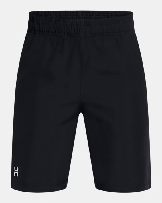 Boys Tech Woven Shorts (Black/White)