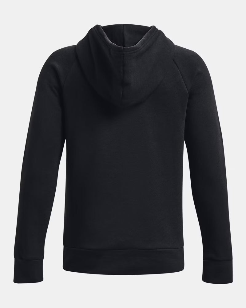 Boys Rival Fleece Hoodie (Black/White)