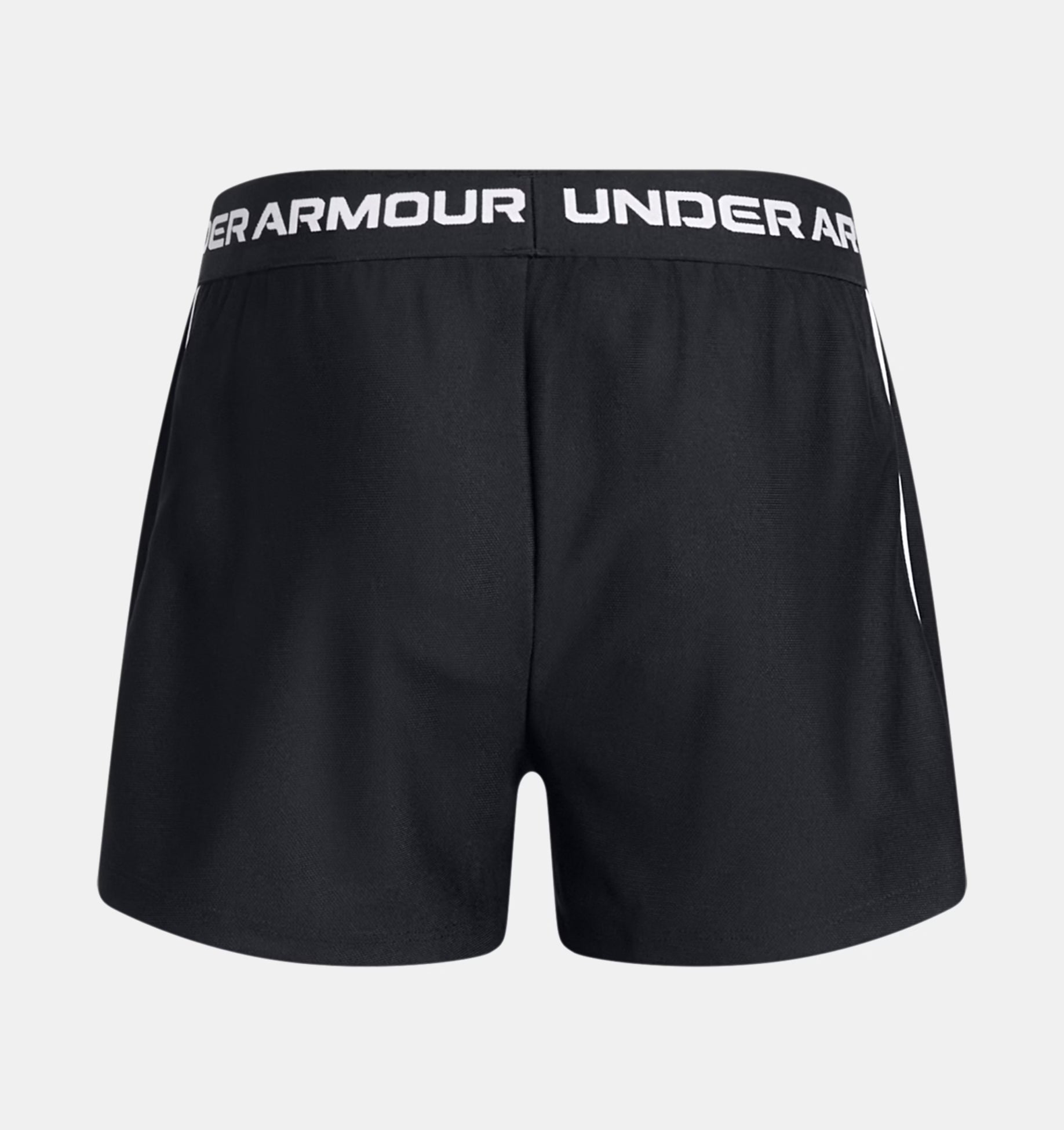 Girls Tech Play Up Shorts (Black/White)