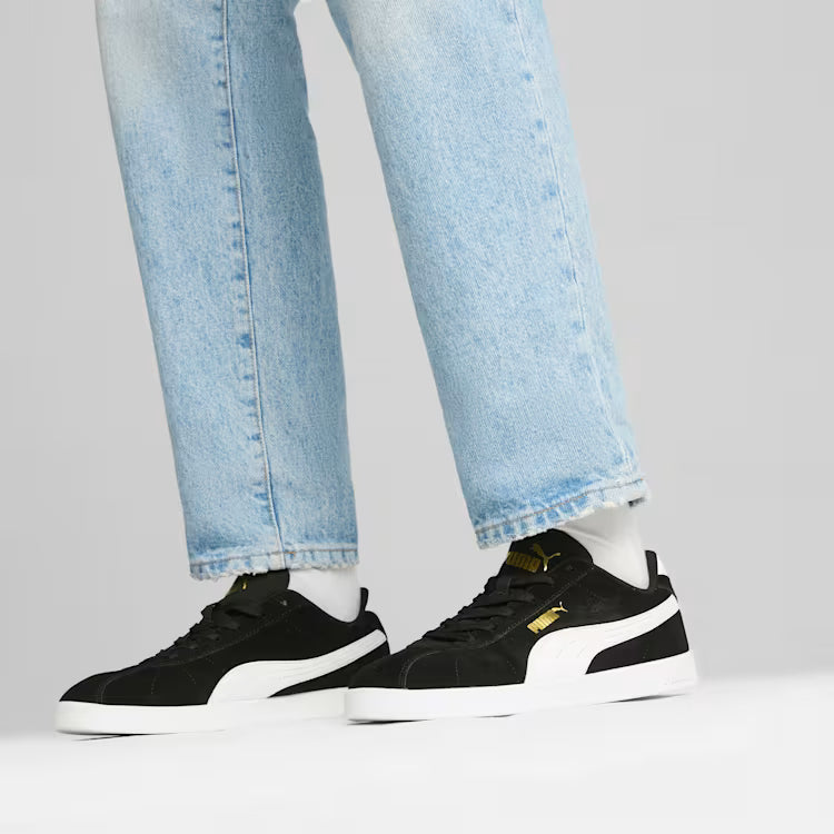 Mens Club II Suede Sneakers (Navy/White)