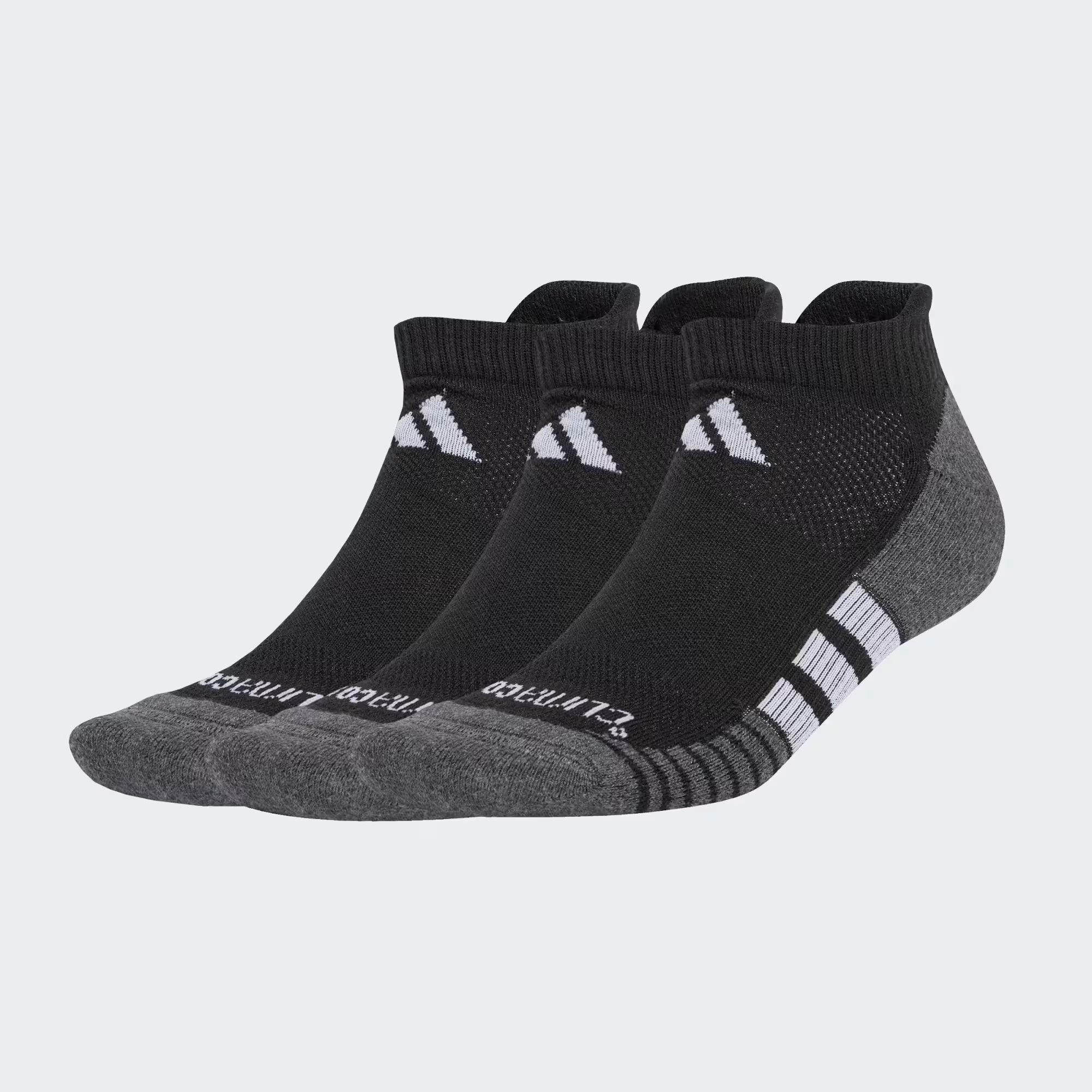 Performance ClimaCool Cushioned Low Cut Sock (Black/White)