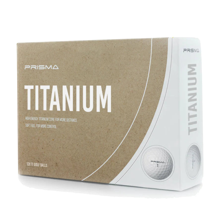 Prisma Titanium Golf Balls (White)