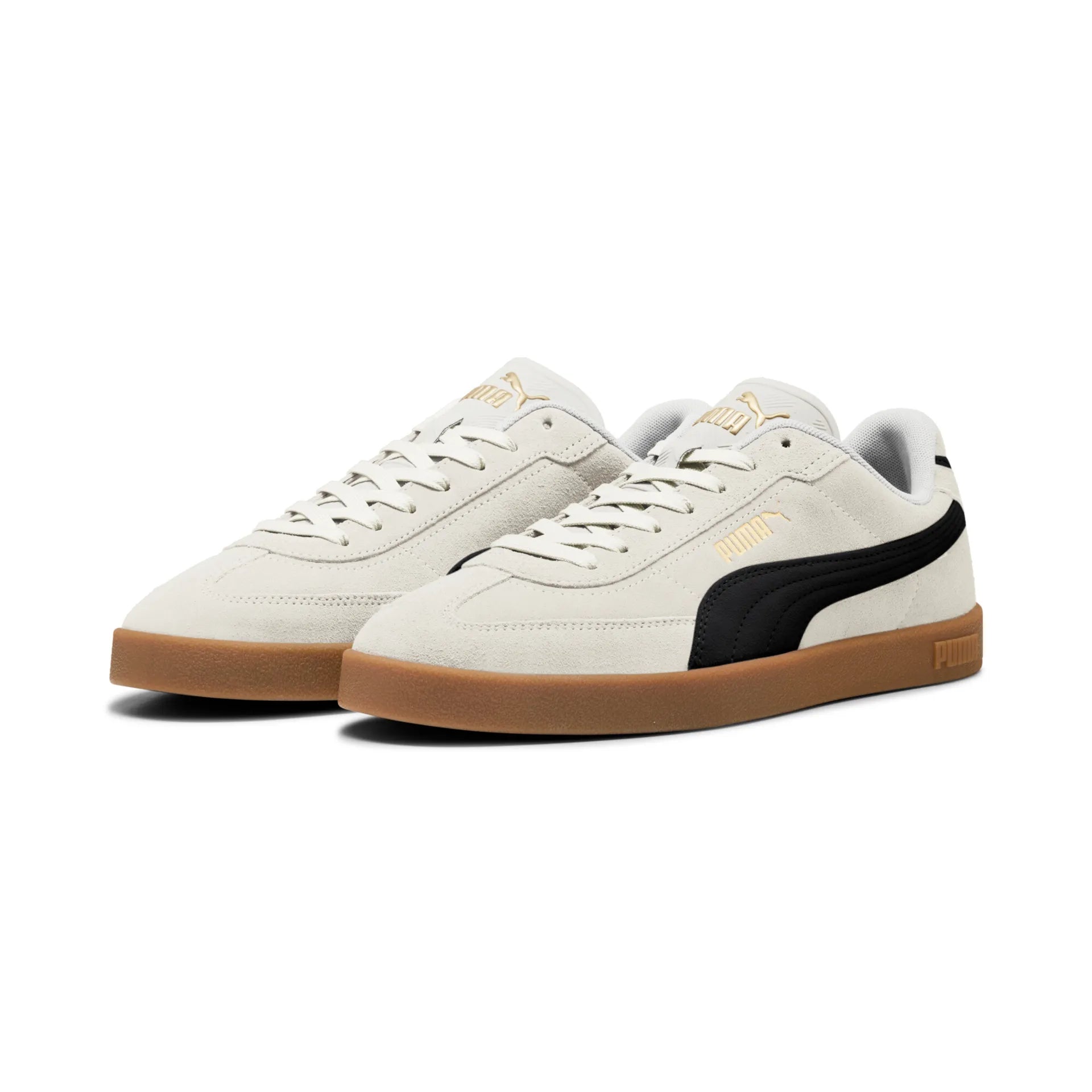 Mens Club II Era Suede (Beige/Black)