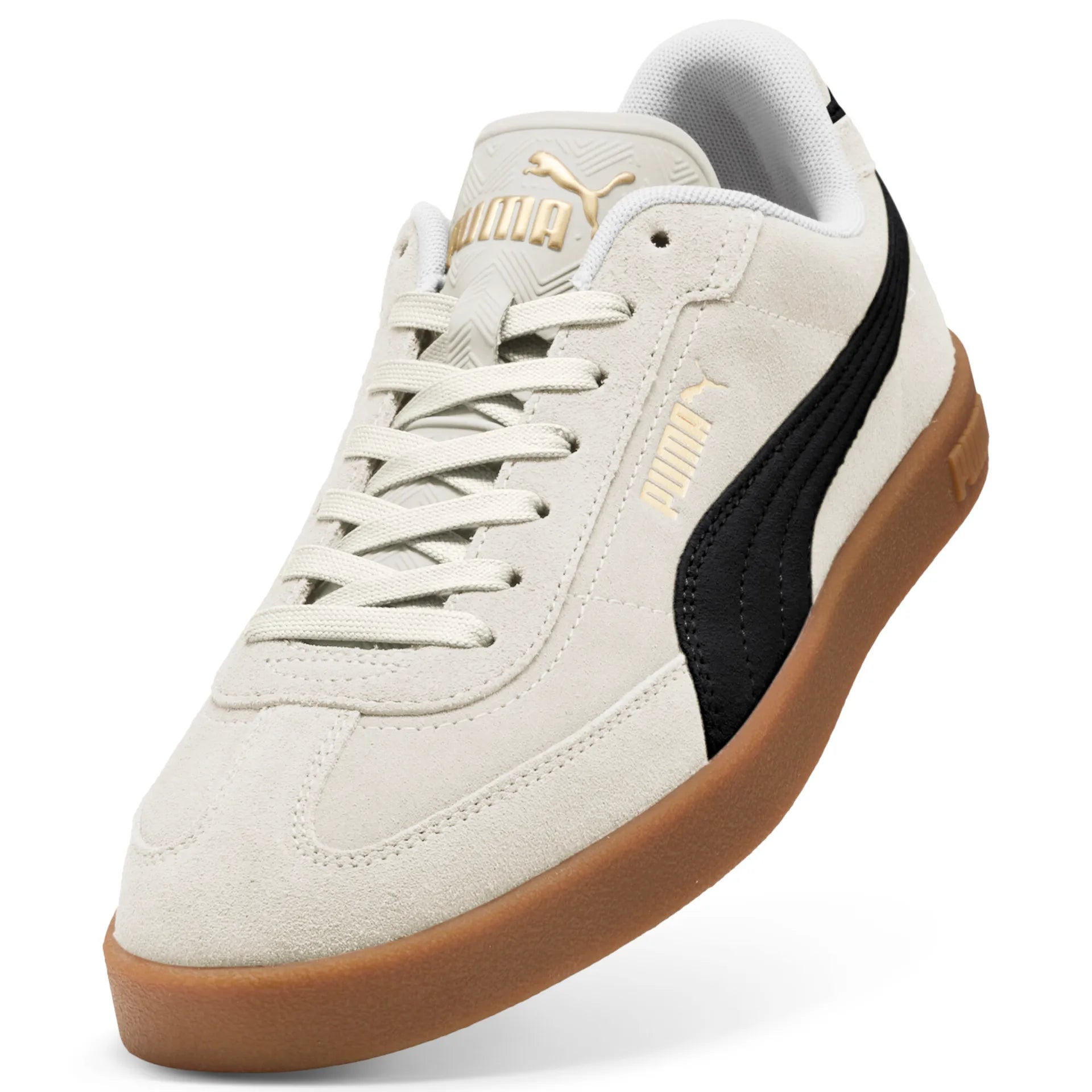 Mens Club II Era Suede (Beige/Black)
