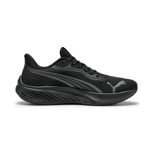 Adults Pounce Lite Running Trainers (Black/ Dark Grey)