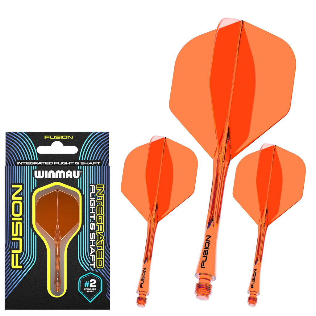 Fusion Integrated Flight & Shaft (Orange)