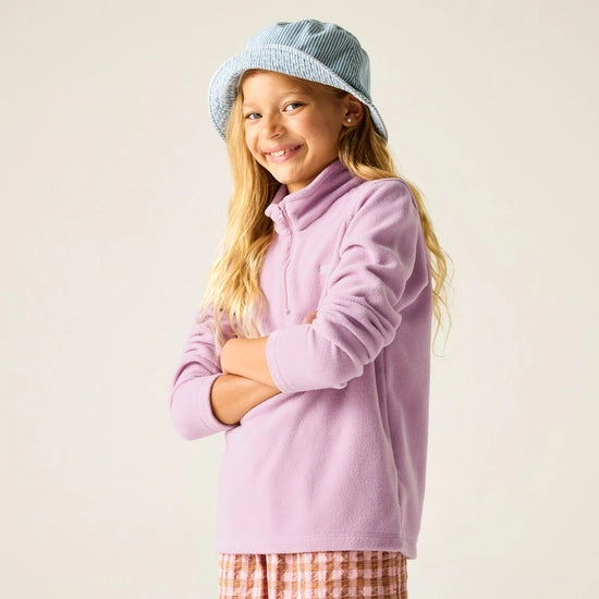 Girls Hot Shot II Fleece (Powder Lilac)
