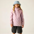Girls Pack It Waterproof Packaway Jacket (Powder Lilac)