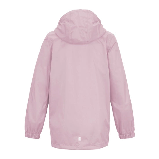 Girls Pack It Waterproof Packaway Jacket (Powder Lilac)