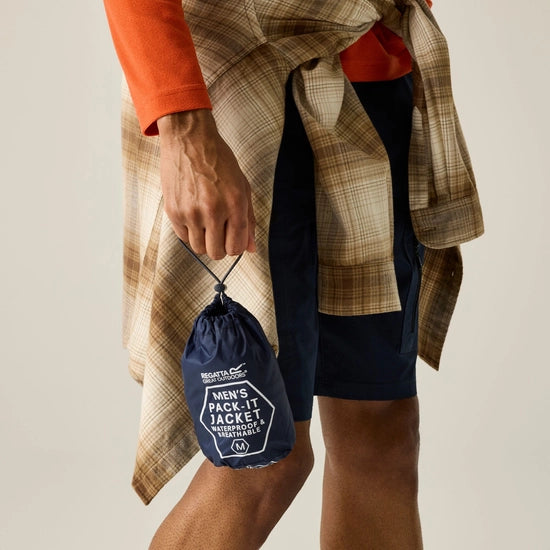 Men's Pack-It III Waterproof Jacket (Navy)