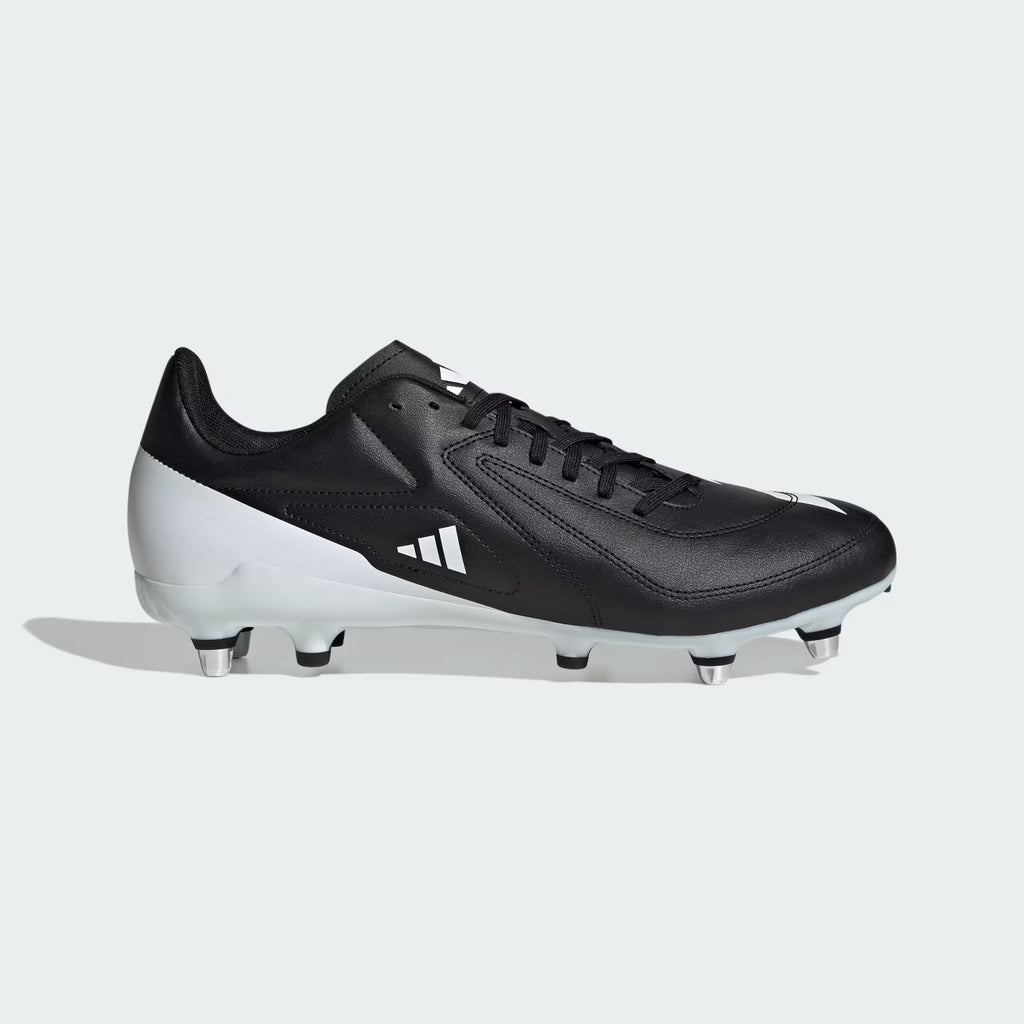 RS-15 Rugby Boots (Black/White/Silver Metallic)