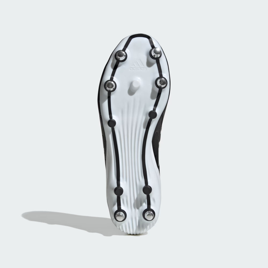 RS-15 Rugby Boots (Black/White/Silver Metallic)