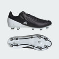 RS-15 Rugby Boots (Black/White/Silver Metallic)