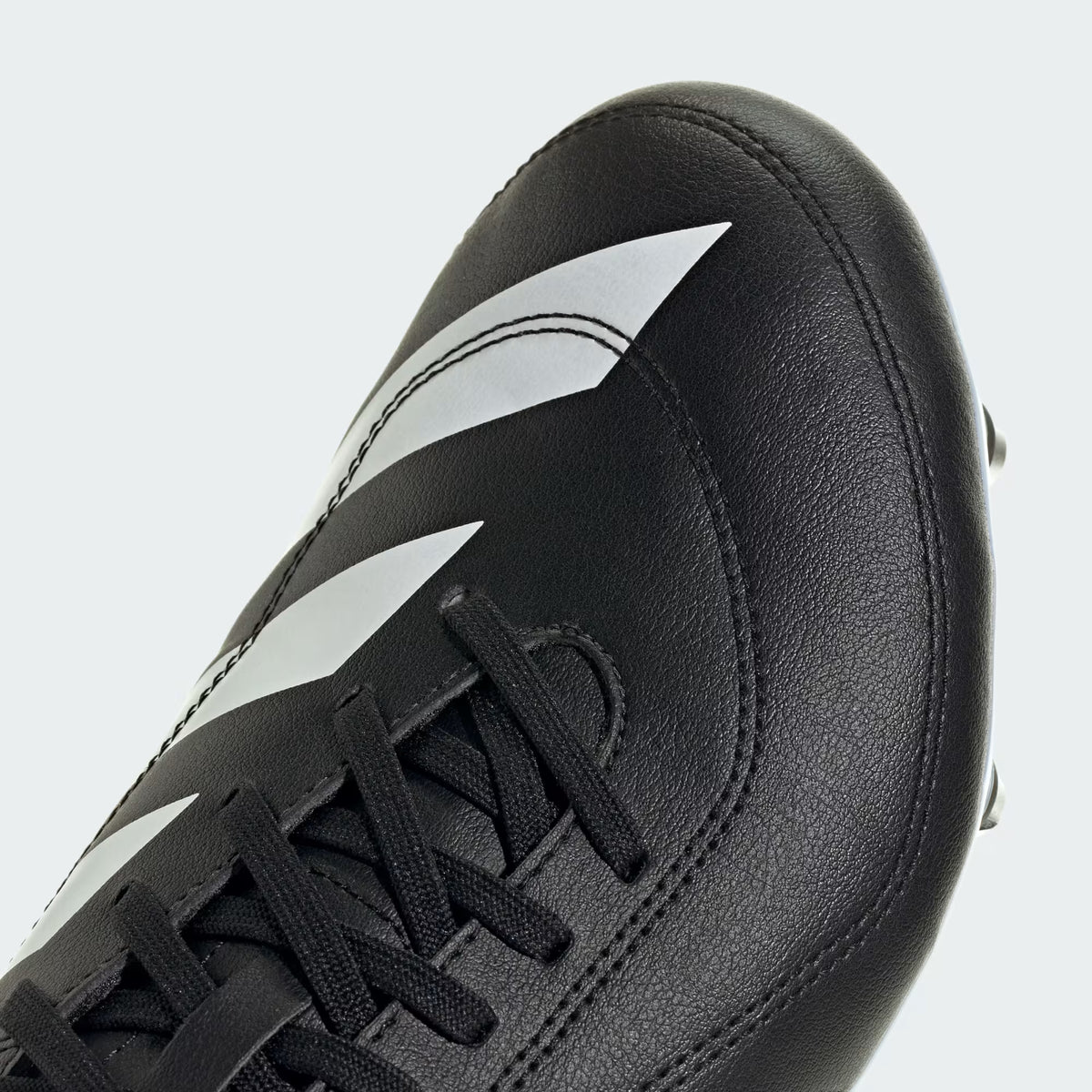 RS-15 Rugby Boots (Black/White/Silver Metallic)