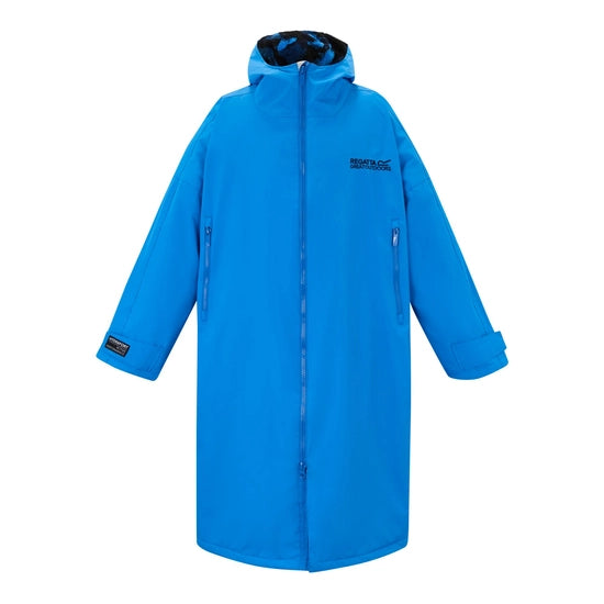 Adult Waterproof Changing Robe (Sonic Blue/Sketch Camo)