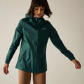 Womens Pack It Jacket (Mediterranea Green)