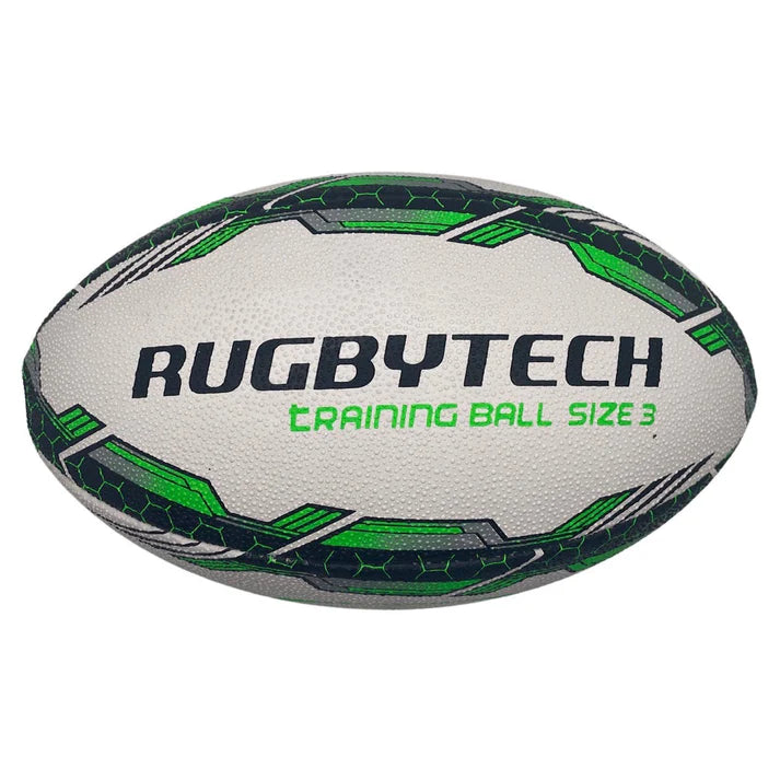 Rugbytech Rugby Ball Size 3 (Green)