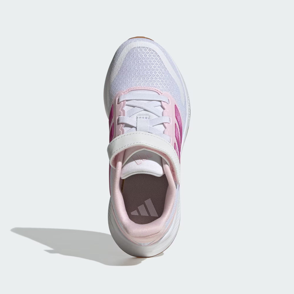 Junior Runfalcon 5 Trainers (Cloud White/Clear Pink/Gumsole)