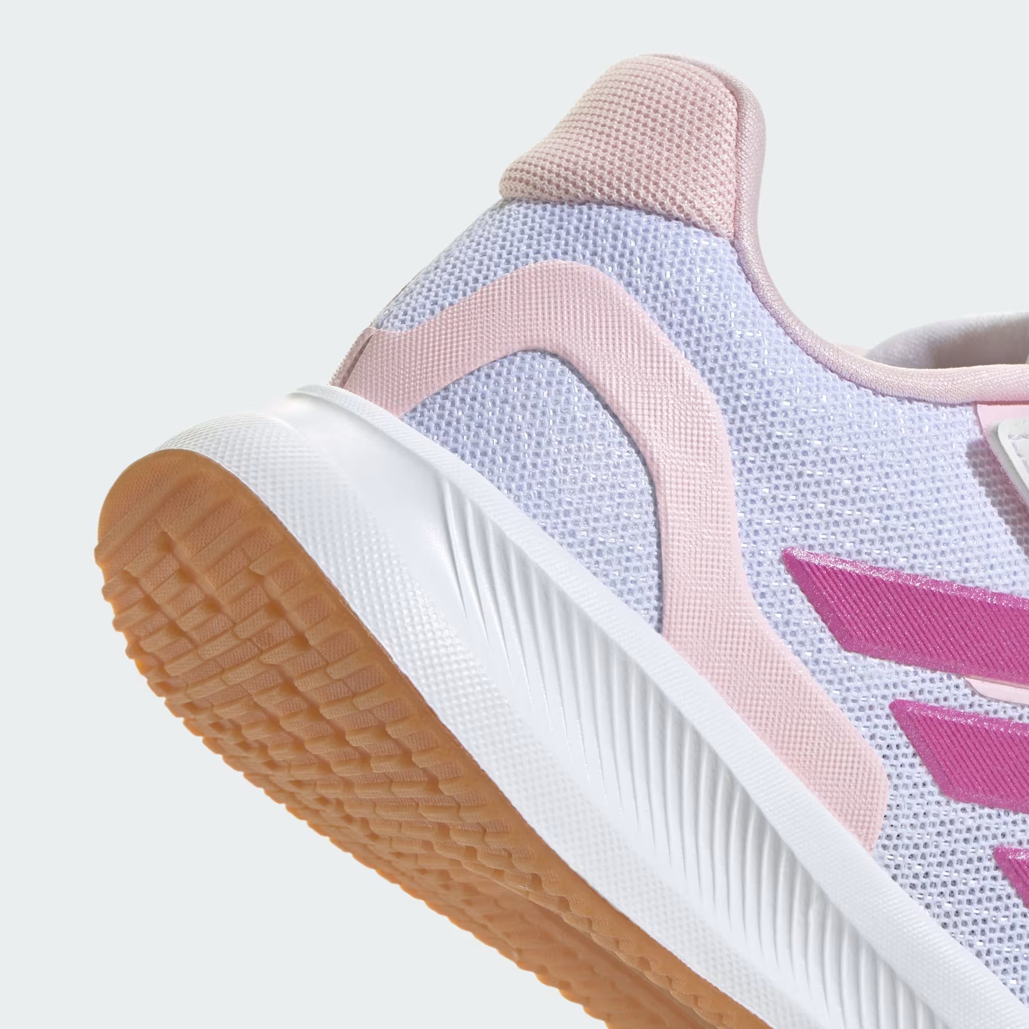 Junior Runfalcon 5 Trainers (Cloud White/Clear Pink/Gumsole)
