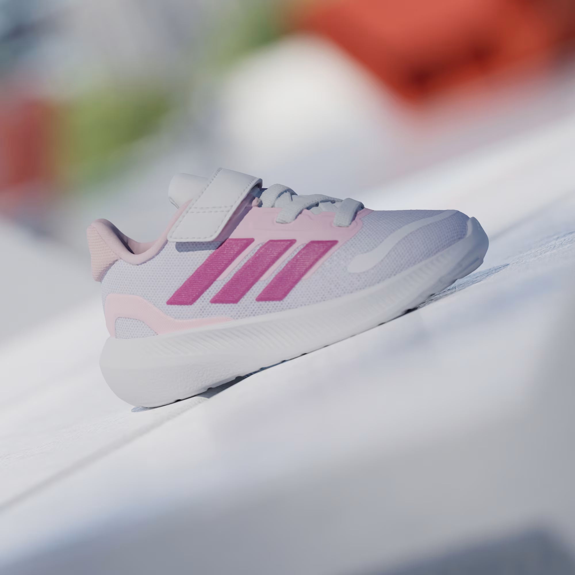 Infant Runfalcon 5 Trainers (White/Pink)