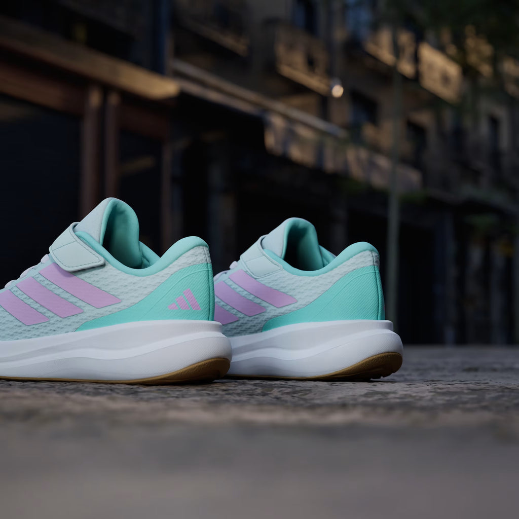Junior Runfalcon 6 Trainers (Halo Mint/Bliss Lilac/Flash Aqua)