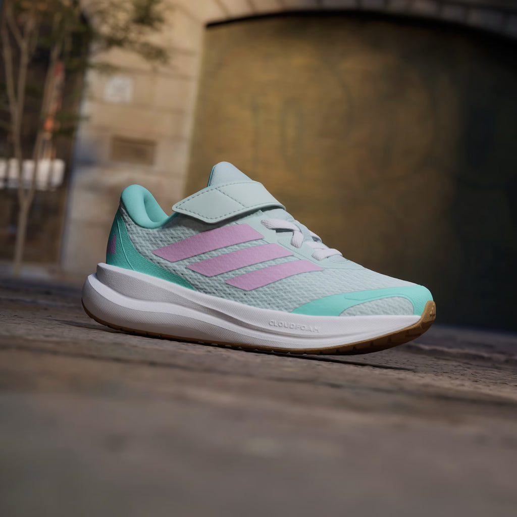 Junior Runfalcon 6 Trainers (Halo Mint/Bliss Lilac/Flash Aqua)