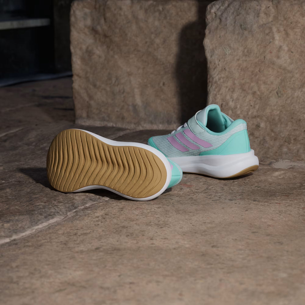 Junior Runfalcon 6 Trainers (Halo Mint/Bliss Lilac/Flash Aqua)