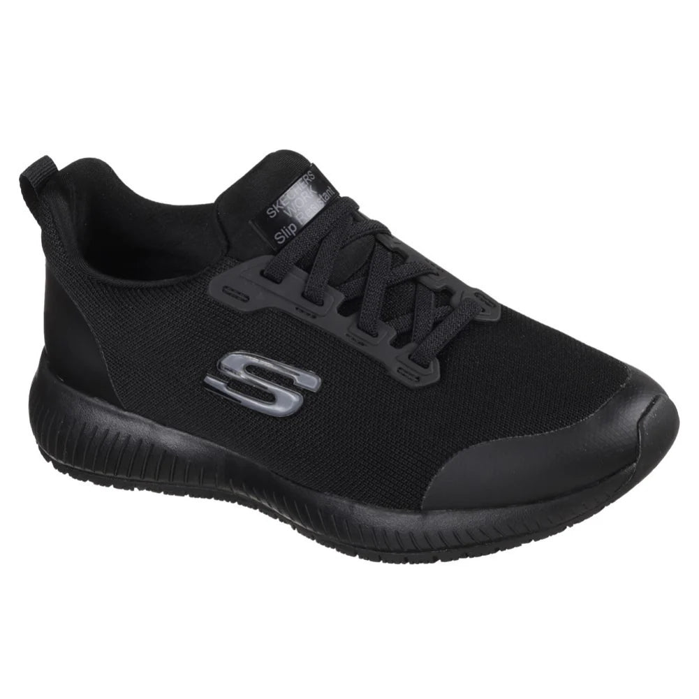 Womens Squad SR Work Shoe (Black/Black)