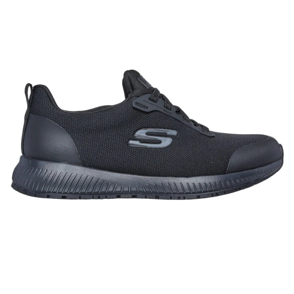 Womens Squad SR Work Shoe (Black/Black)