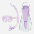Adults Nabul Snorkel Set (Purple/White)