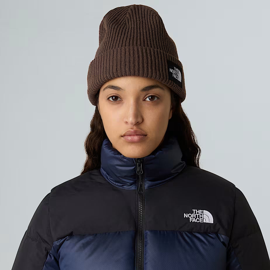 Salty Lined Beanie (Smokey Brown)