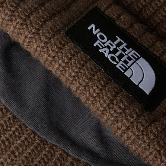 Salty Lined Beanie (Smokey Brown)