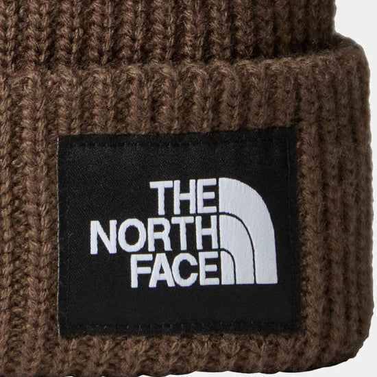 Salty Lined Beanie (Smokey Brown)